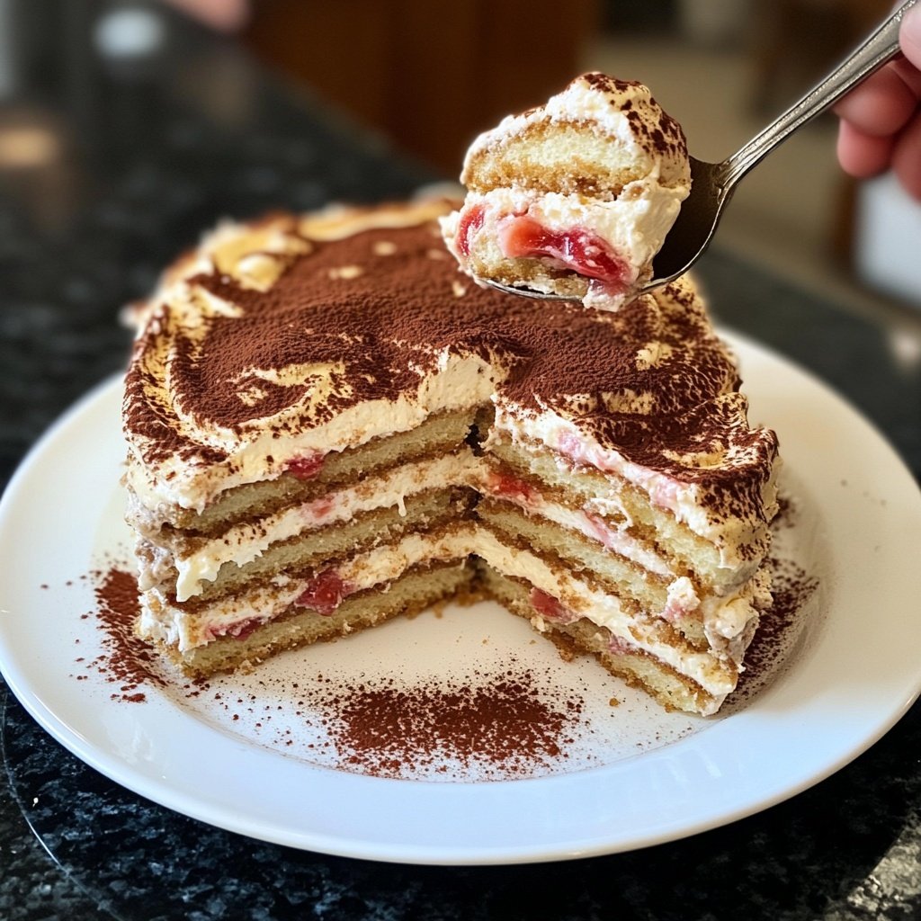 Spaghettieis-Tiramisu