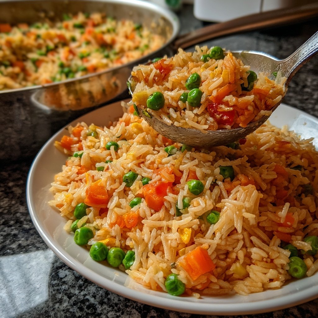 Gebratener Reis mit Gemüse