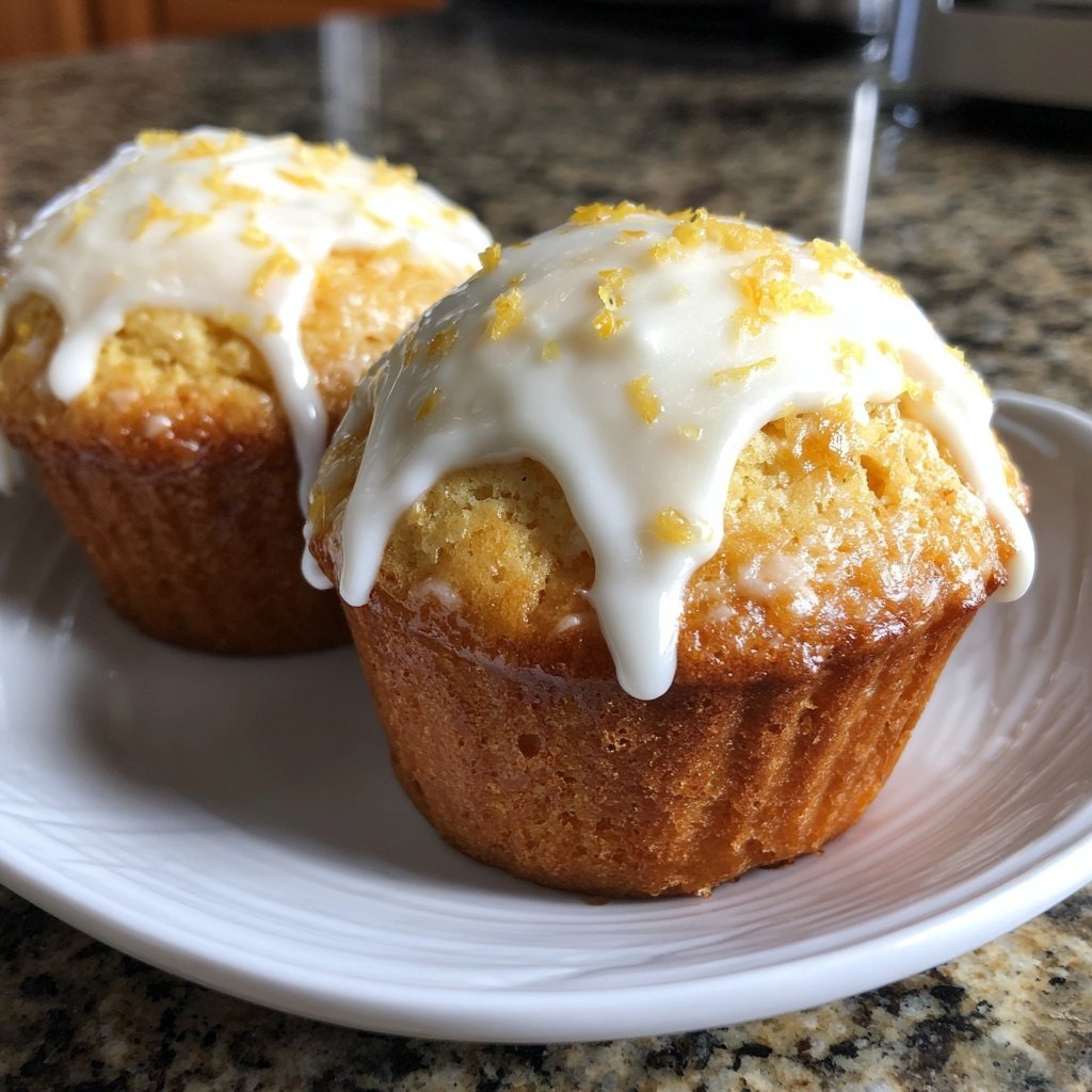Muffins mit Zitronencreme