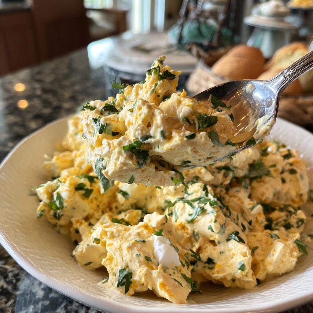 Schnell & Einfach 10-Minuten-Eiersalat mit Joghurt