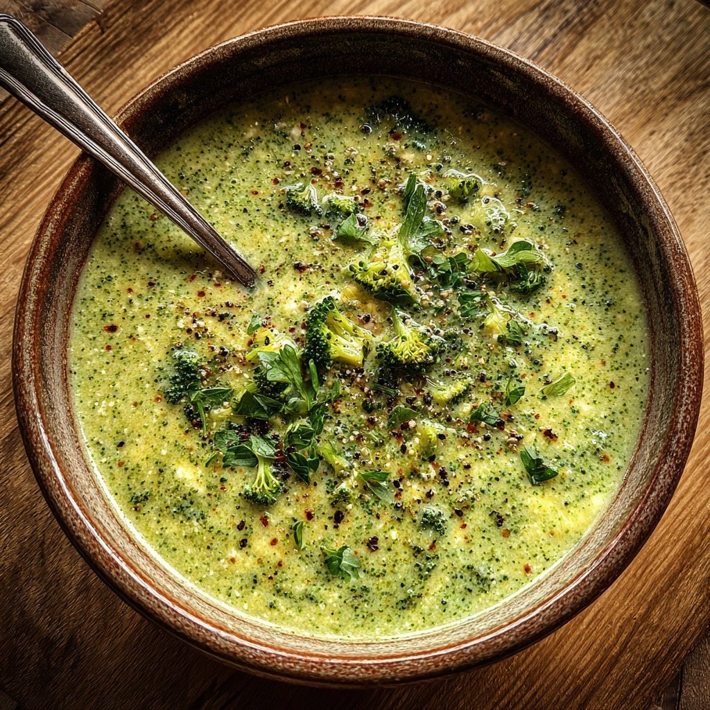 Brokkoli Suppe Mit Frischkäse