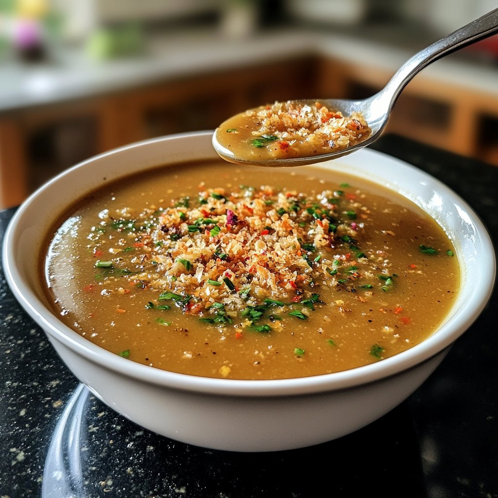 Einfache Blumenkohlsuppe aus dem Ofen