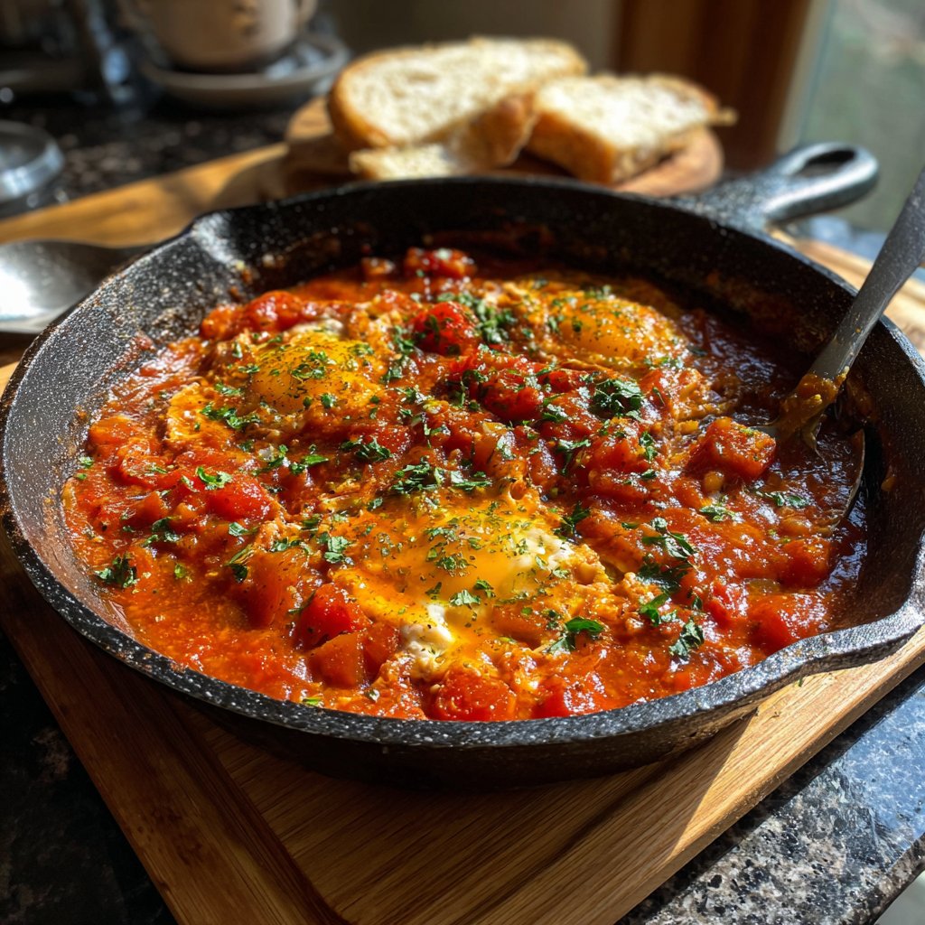Shakshuka mit Tomaten