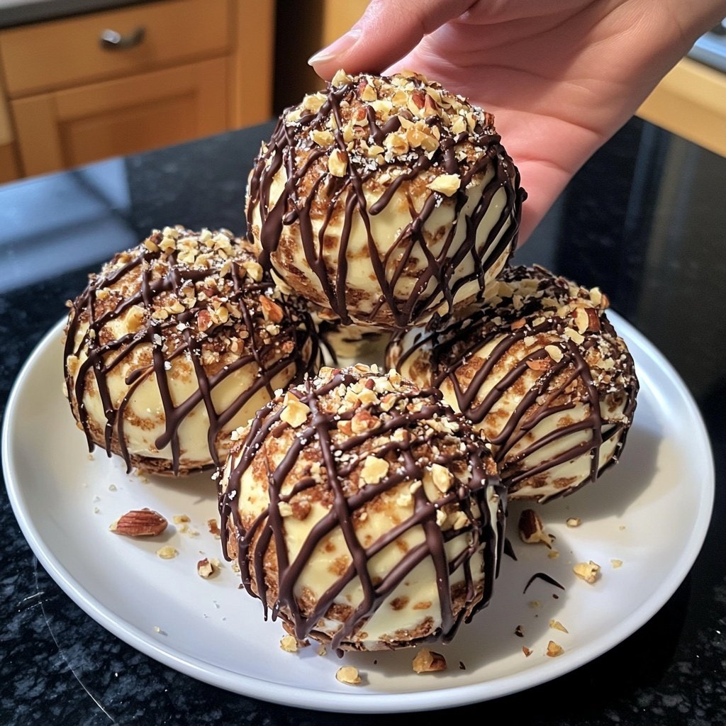 Schnelle Käsekuchen-Kugeln – Cremig, Süß & Einfach - Lecker Familie