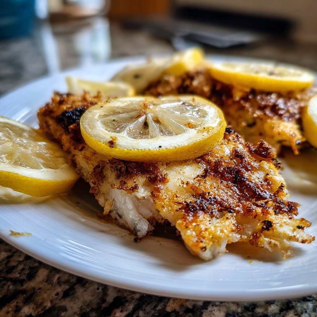 Gesund & Leicht Zitronen-Gegrillter Fisch
