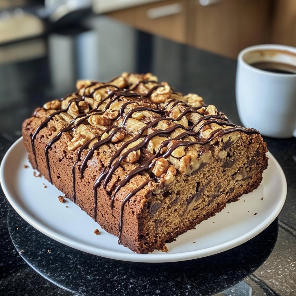 Bananenbrot mit Espresso