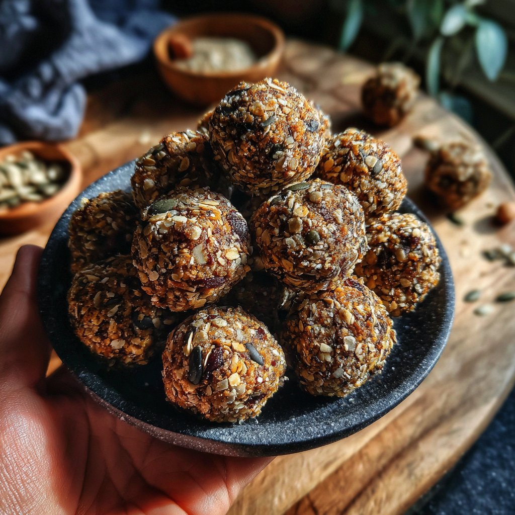 Protein Bällchen ohne Honig